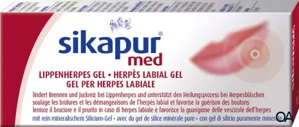 Sikapur med Lippenherpes Gel