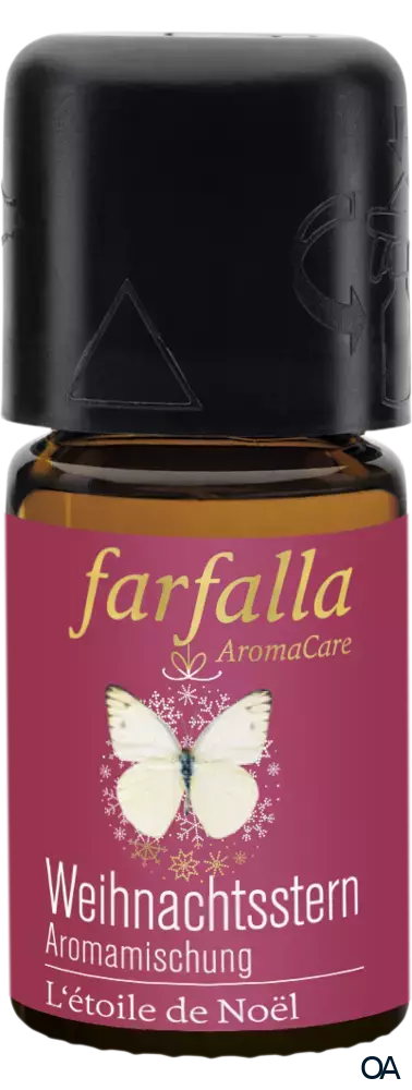 Farfalla Weihnachtsstern, Zimt Aromamischung