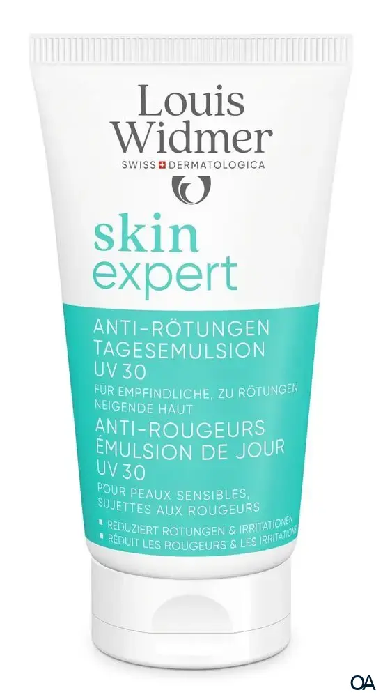 Louis Widmer skinexpert Anti-Rötungen Tagesemulsion UV 30 - ohne Parfum