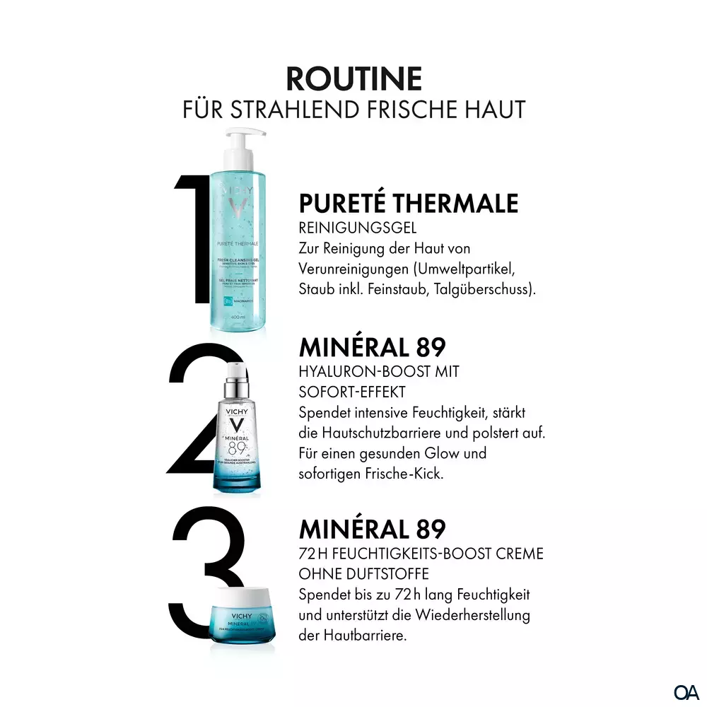 Vichy Pureté Thermale Reinigungsgel