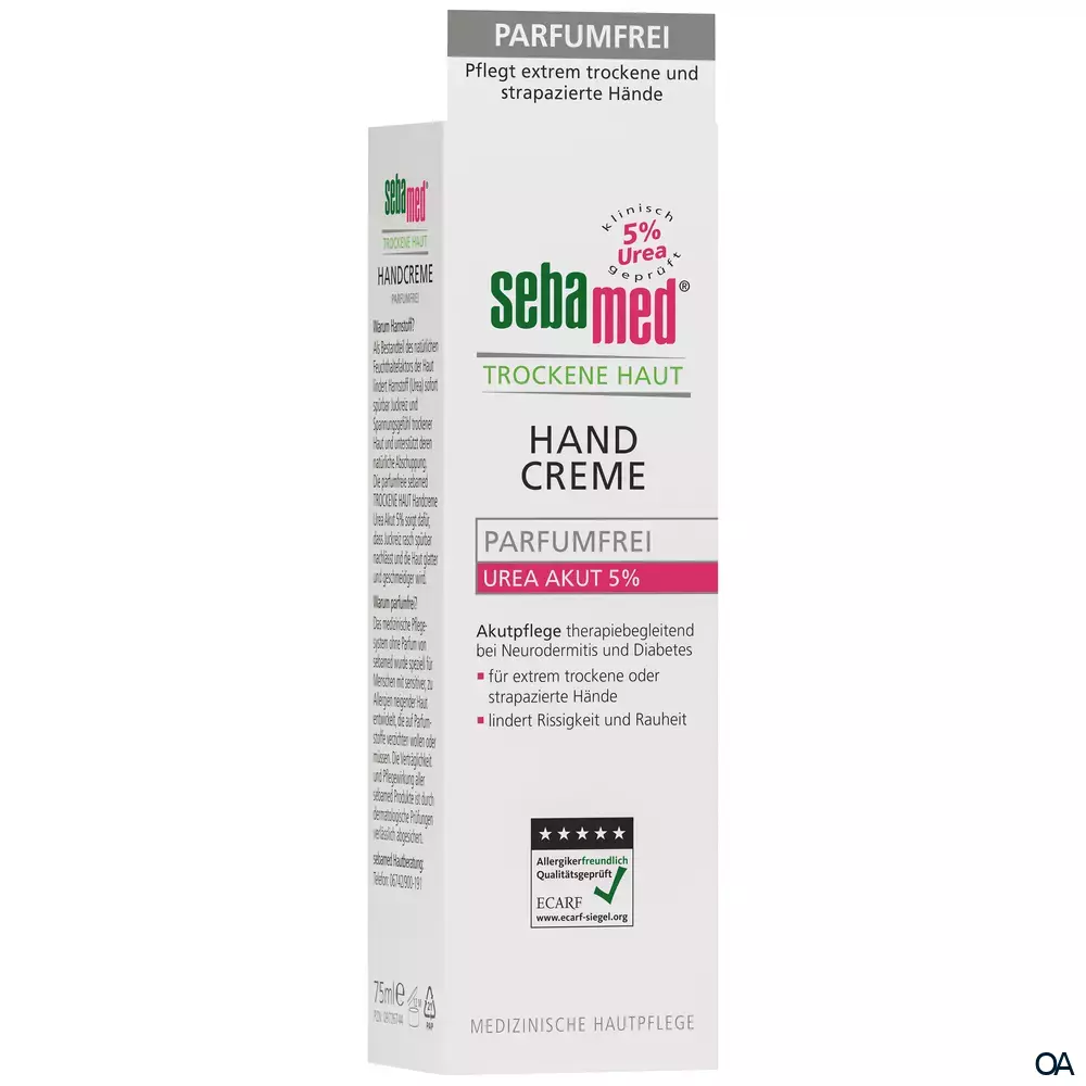 Sebamed Trockene Haut Handcreme Urea Akut 5 % parfumfrei