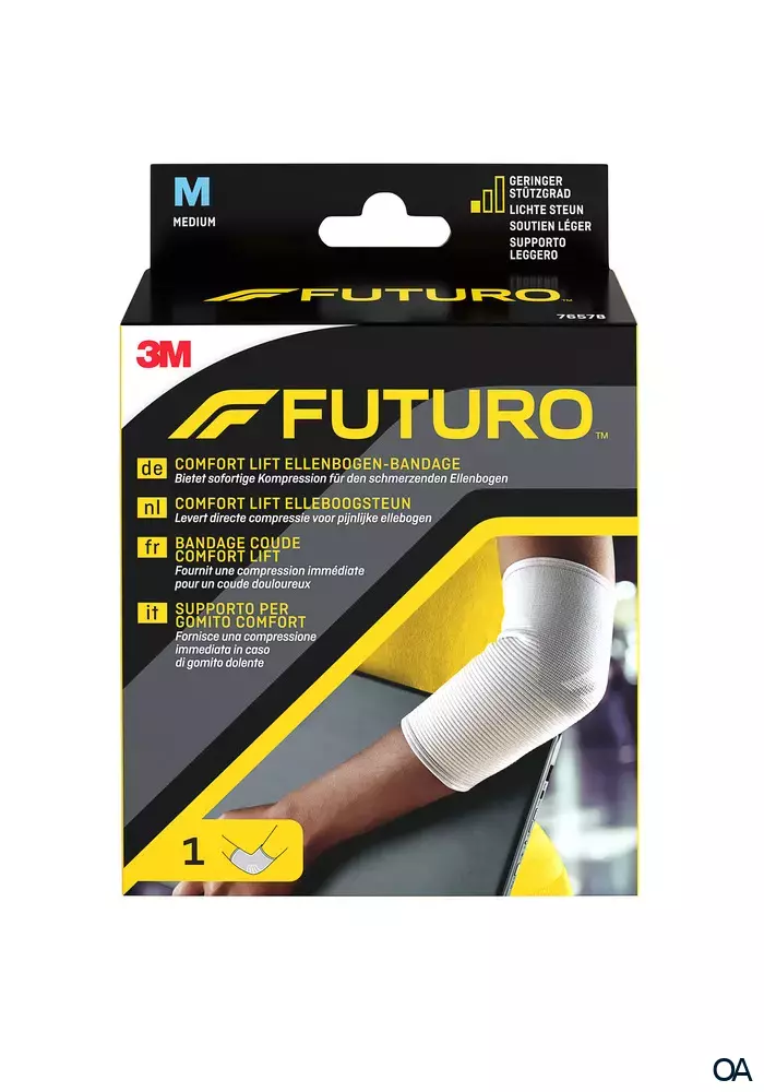 3M FUTURO™ Comfort Lift Ellenbogen-Bandage 76578, M (25.4 - 27.9 cm)