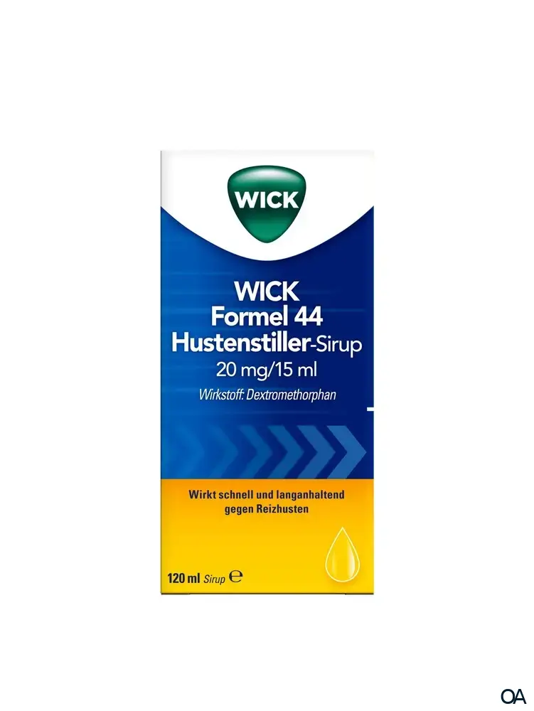 WICK Formel 44 Hustenstiller-Sirup 20 mg / 15 ml 