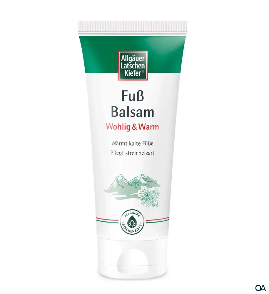 Allgäuer Latschenkiefer® Fuß-Balsam wohlig & warm