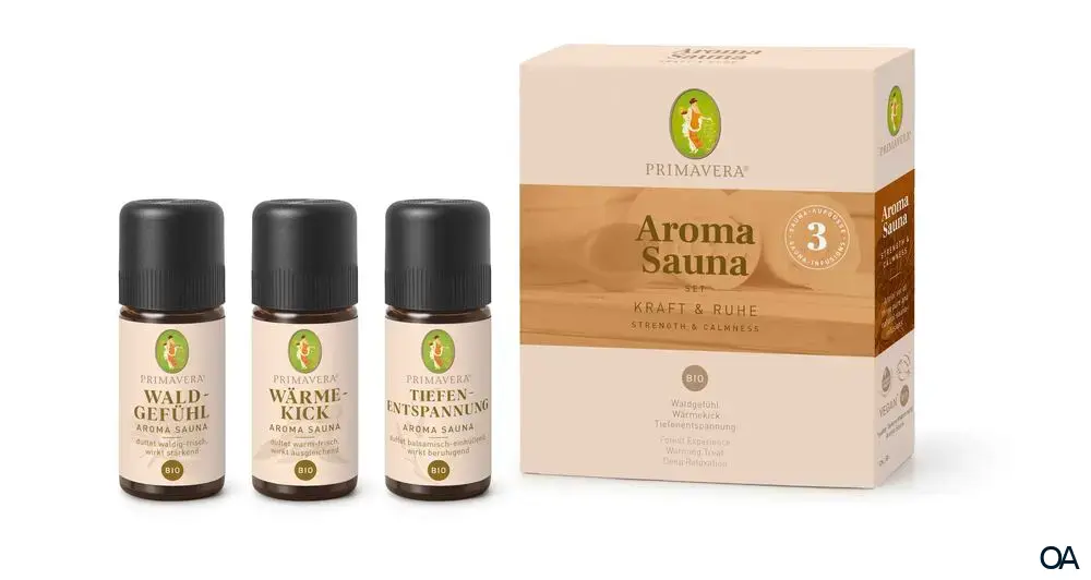 Primavera Set Aroma Sauna Kraft & Ruhe