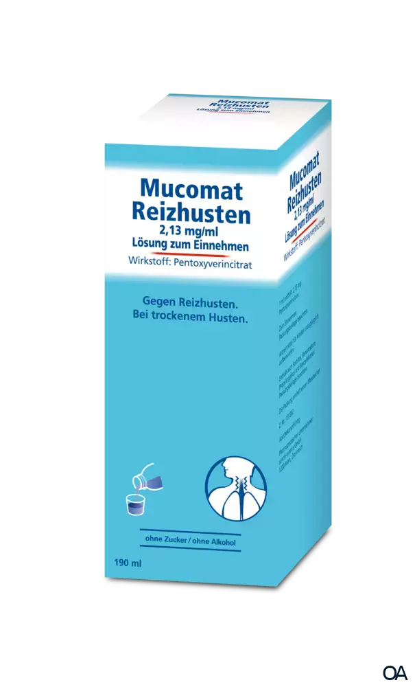 Mucomat Hustenstiller 2,13 mg/ml Lösung zum Einnehmen