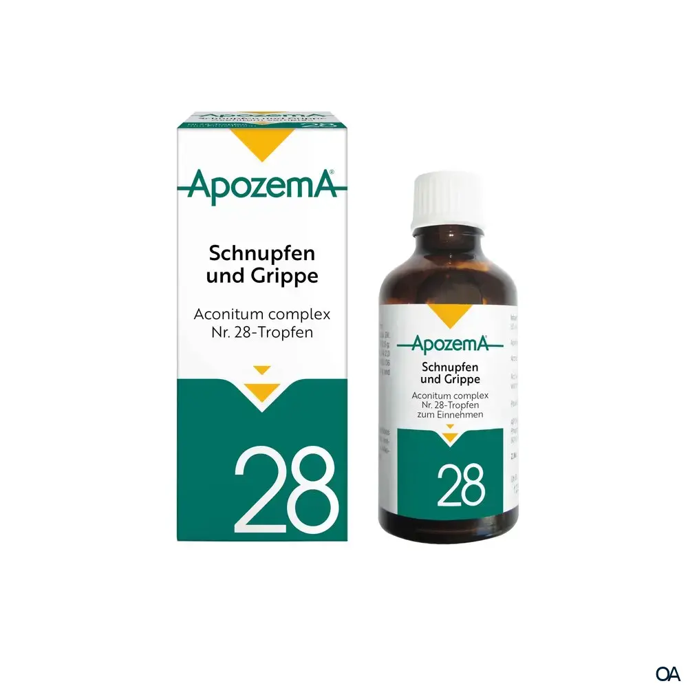 Apozema® Schnupfen und Grippe Aconitum complex Nr. 28 Tropfen zum Einnehmen
