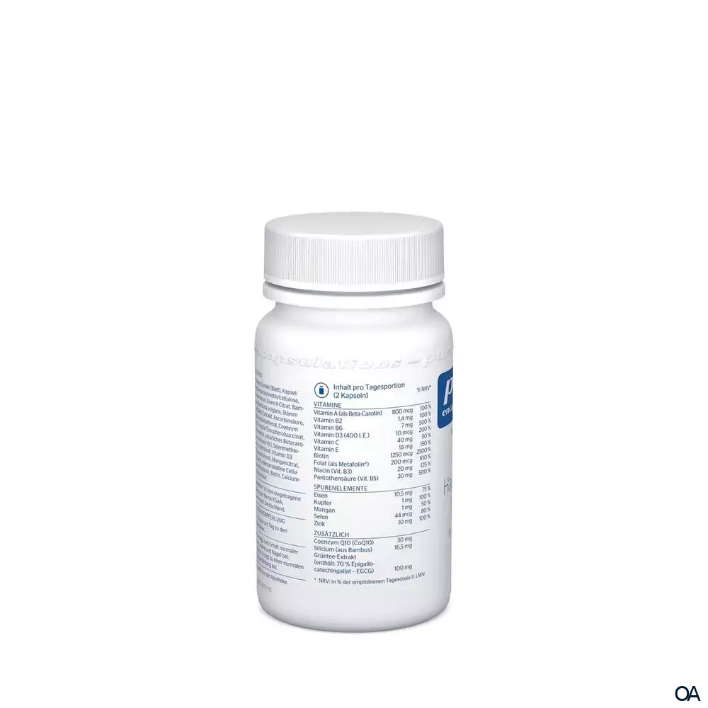 pure encapsulations® Haut-Haare-Nägel Kapseln