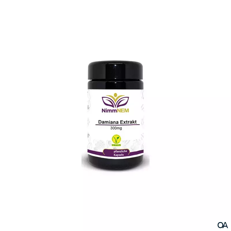 NimmNEM Damiana Extrakt 300 mg Kapseln