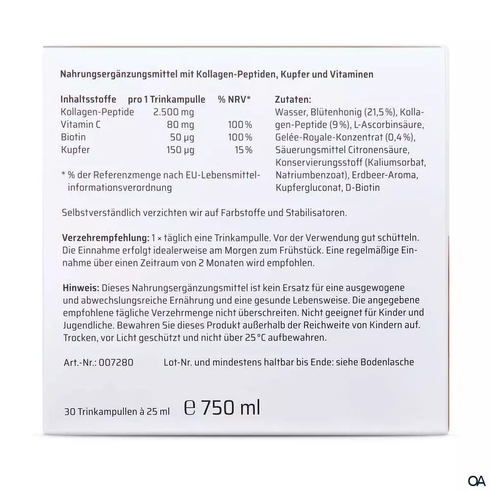 Sanhelios® Beauty Kollagen Haut Elixier Trinkampullen