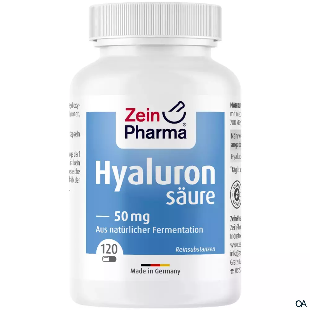 ZeinPharma Hyaluronsäure 50 mg Kapseln