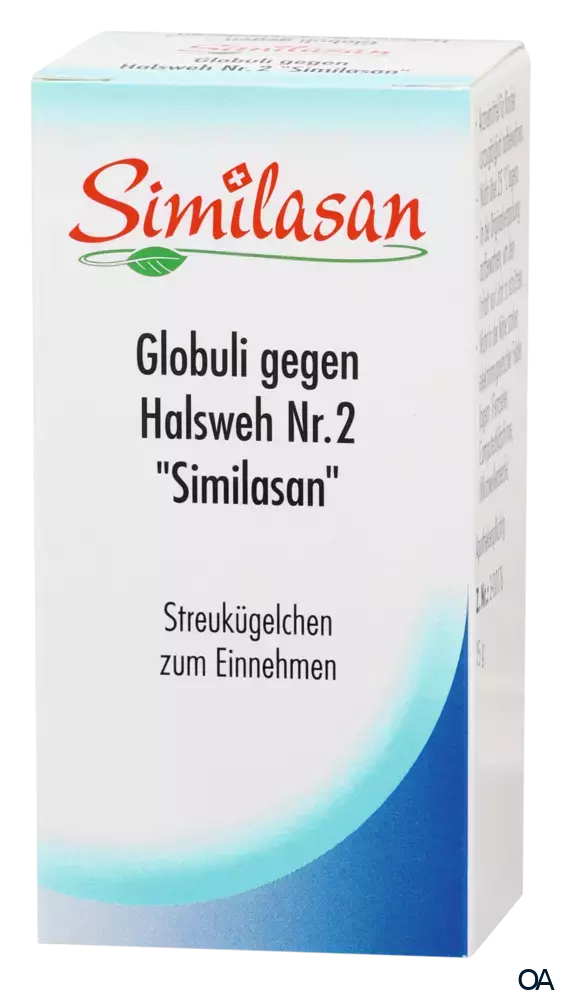 Similasan Globuli gegen Halsentzündung Similasan Globuli gegen Halsentzündung