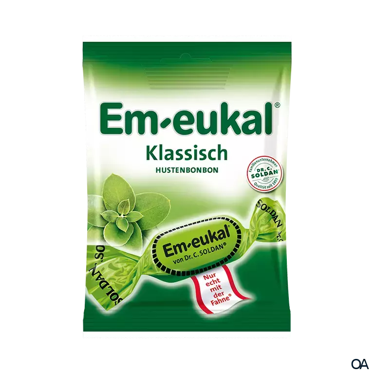 Em-eukal Klassisch Hustenbonbons, zuckerhaltig