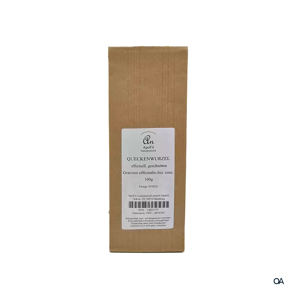ApoFit Queckenwurzel offizinell geschnitten