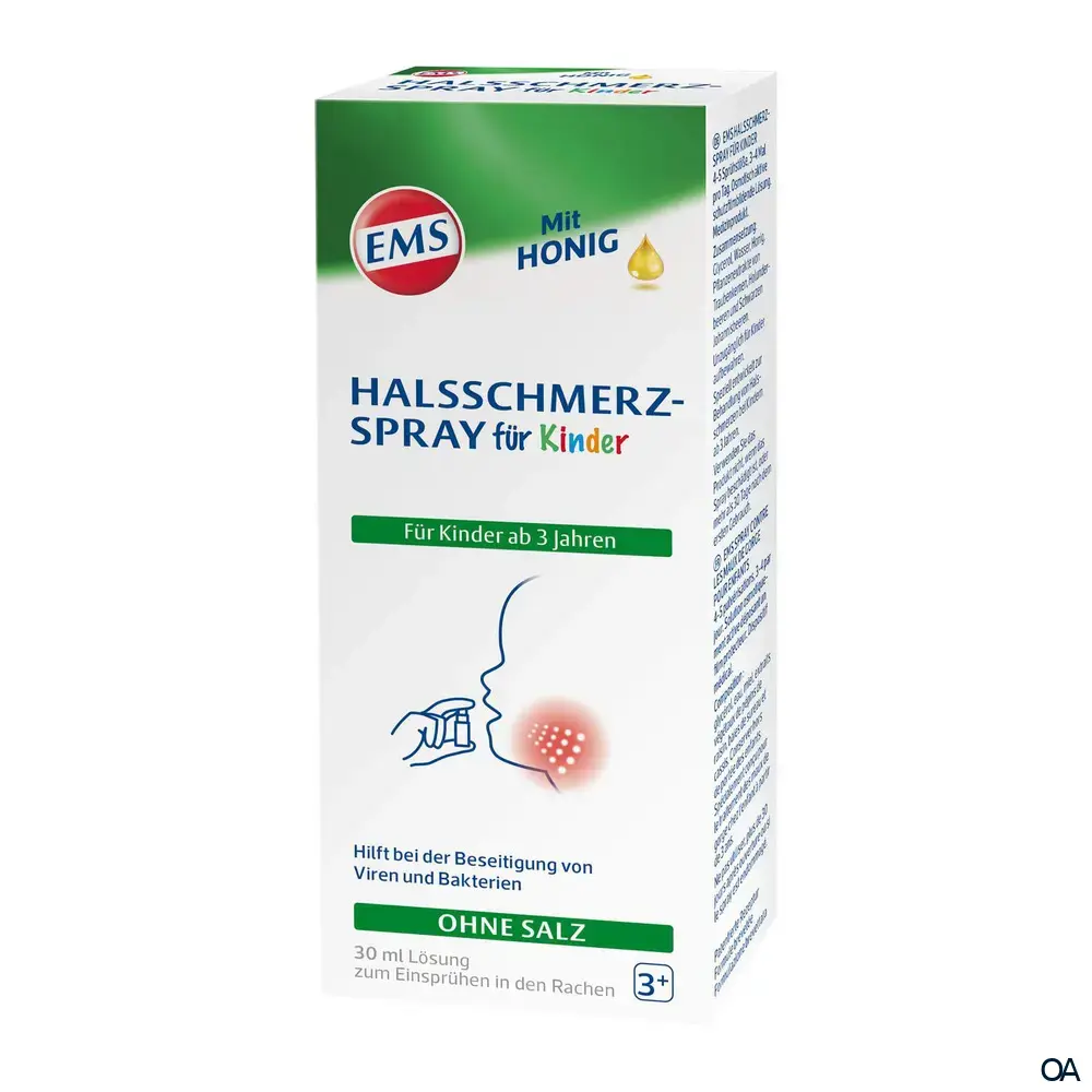 EMS Halsschmerz-Spray für Kinder mit Honig