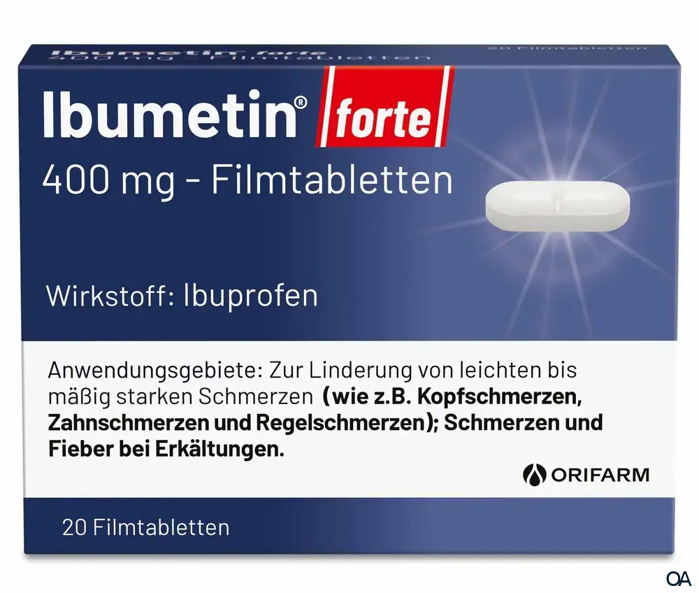 Ibumetin® forte 400 mg Filmtabletten