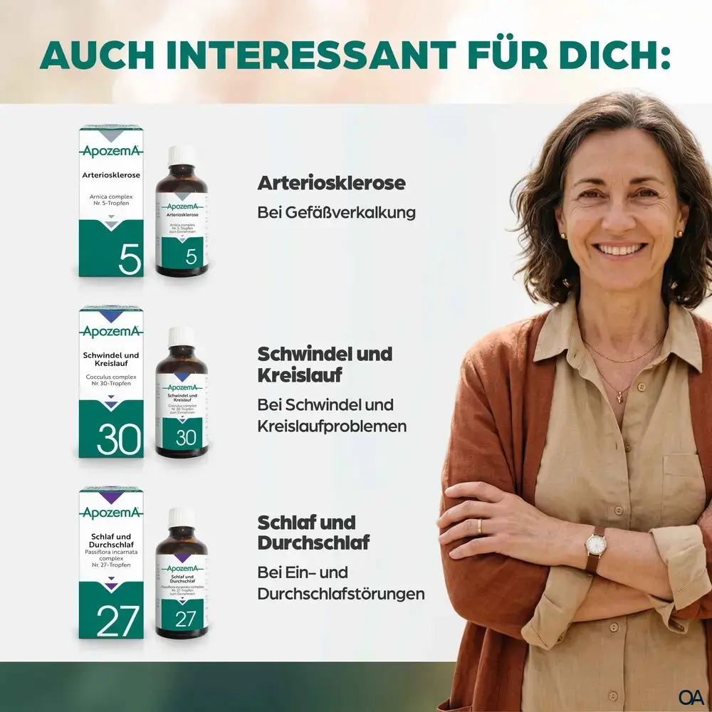 Apozema® Bluthochdruck Crataegus complex Nr. 10 Tropfen zum Einnehmen