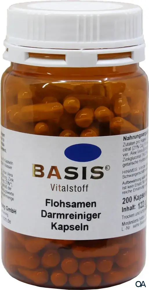 NCM Flohsamen Darmreiniger Kapseln