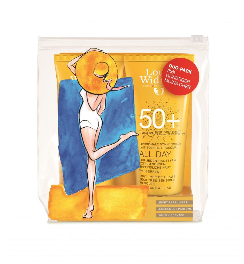 Louis Widmer All Day 50+ ohne Parfüm Duopack 200ml