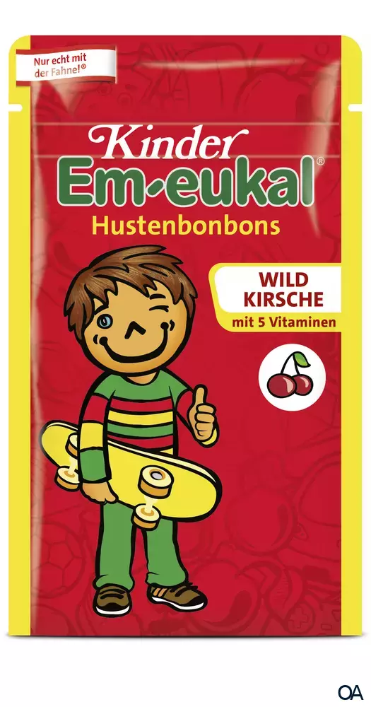 Kinder Em-eukal Wildkirsche Hustenbonbons