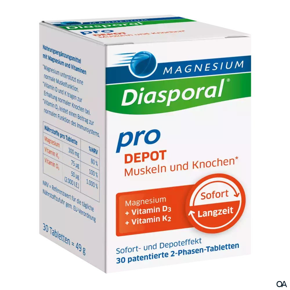 Magnesium Diasporal® Pro DEPOT Muskeln und Knochen* Tabletten