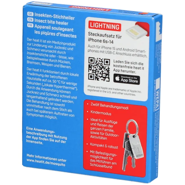 Mosquito Insektenstich-Heiler Lightning by heat it