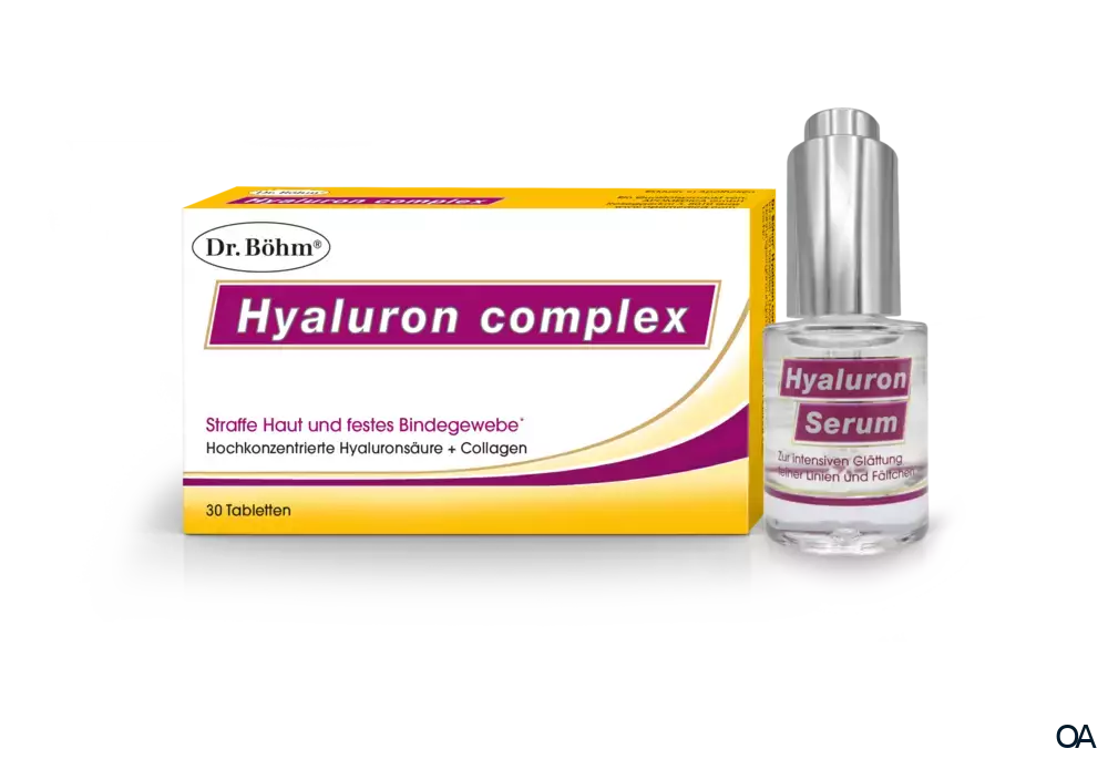 Dr. Böhm® Hyaluron complex Tabletten + Hyaluron Serum