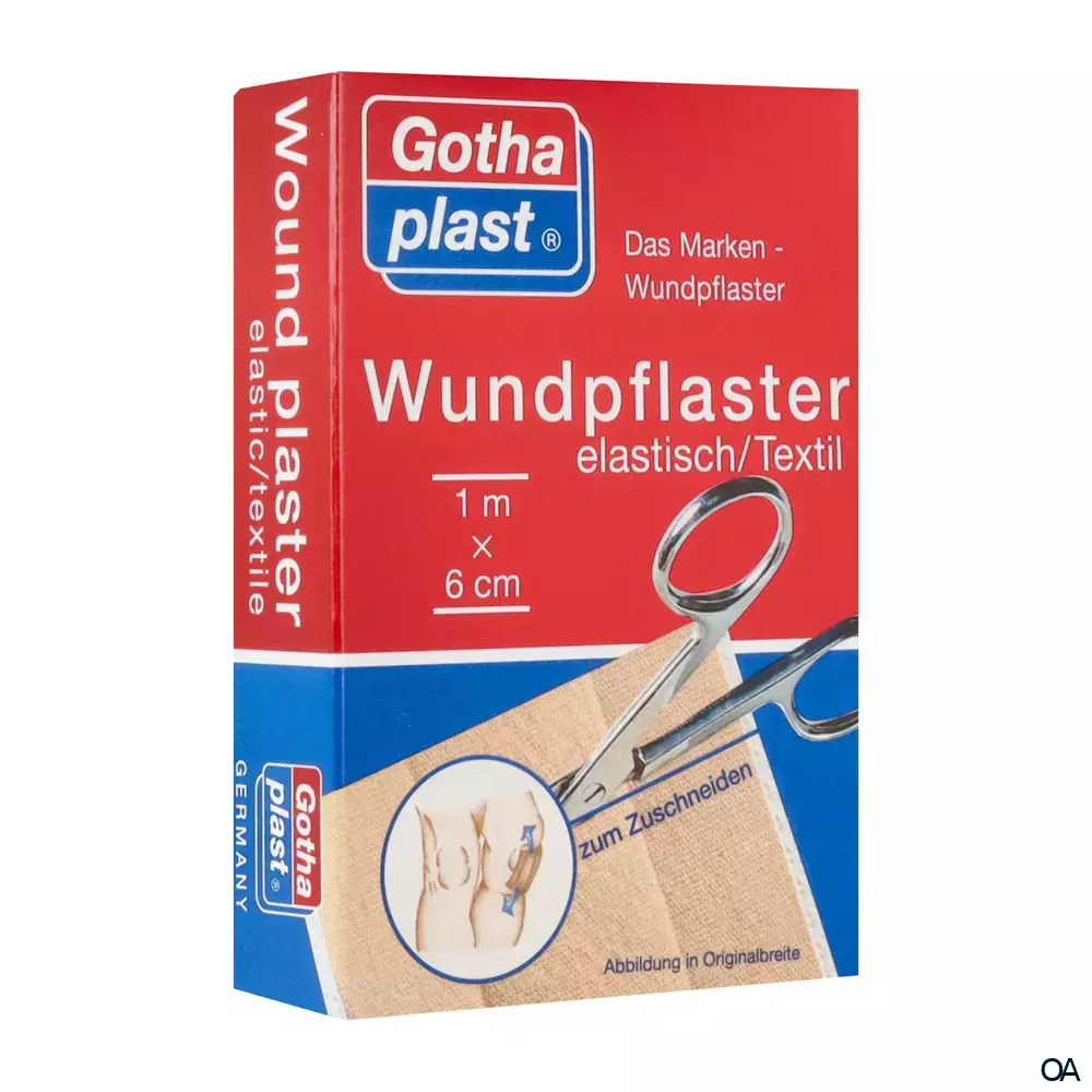 Gothaplast® Wundpflaster elastisch/Textil 1 m x 6 cm