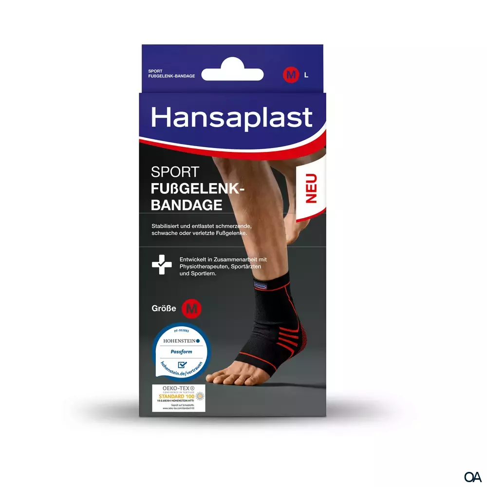 Hansaplast Performance Fußgelenk-Bandage S/M