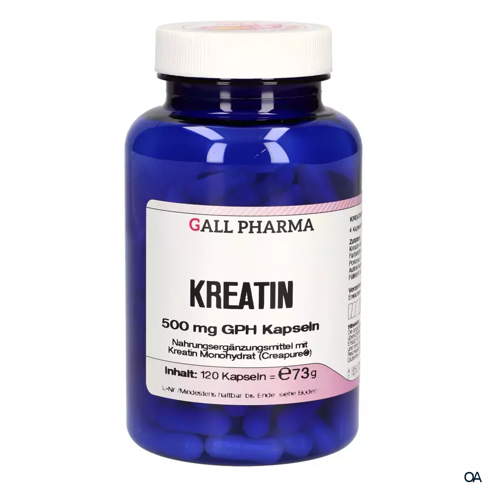Gall Pharma Kreatin 500 mg Kapseln
