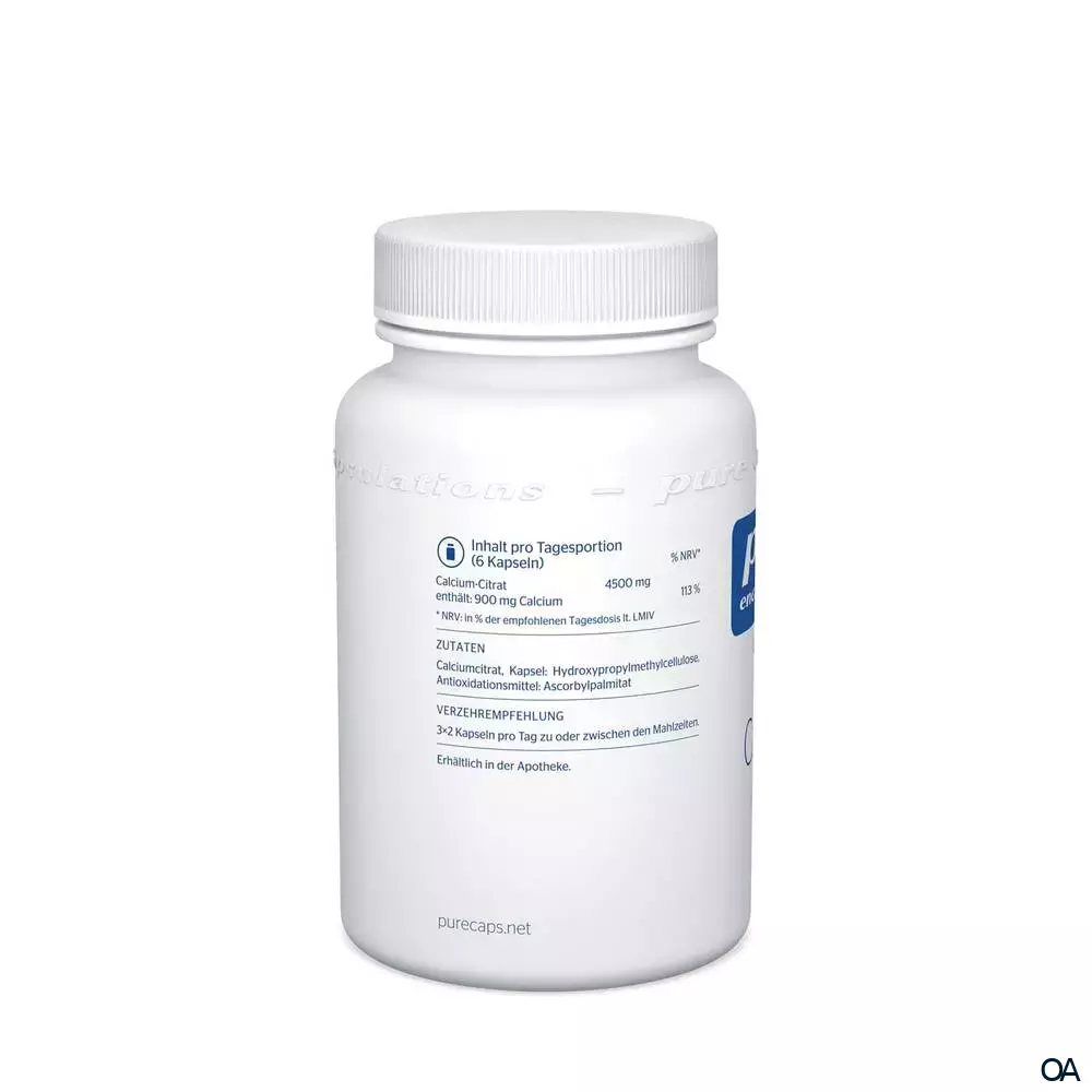 pure encapsulations® Calcium Calciumcitrat Kapseln