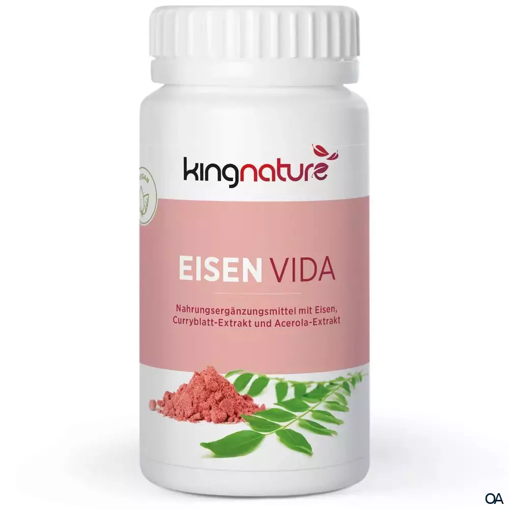 Kingnature Eisen Vida Kapseln