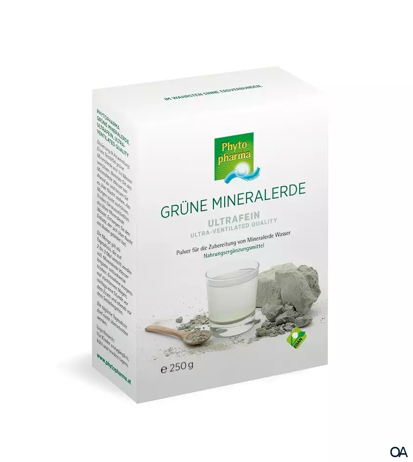 Phytopharma Grüne Mineralerde ultrafein Pulver