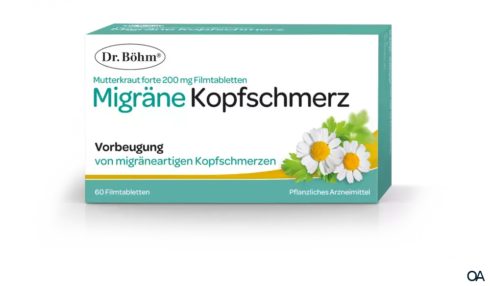 Dr. Böhm® Mutterkraut forte 200 mg Filmtabletten