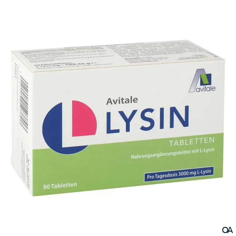 Avitale L-Lysin 750 mg Tabletten