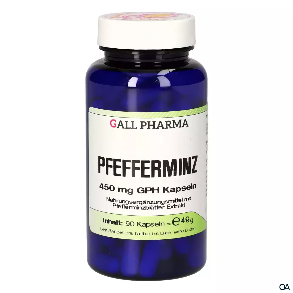 Gall Pharma Pfefferminz 450 mg Kapseln
