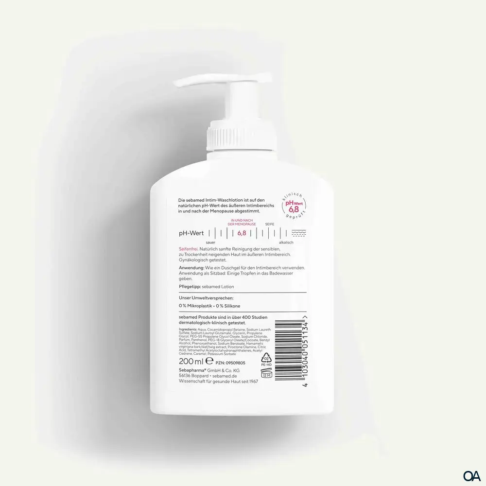 Sebamed Intim-Waschlotion pH-Wert 6,8