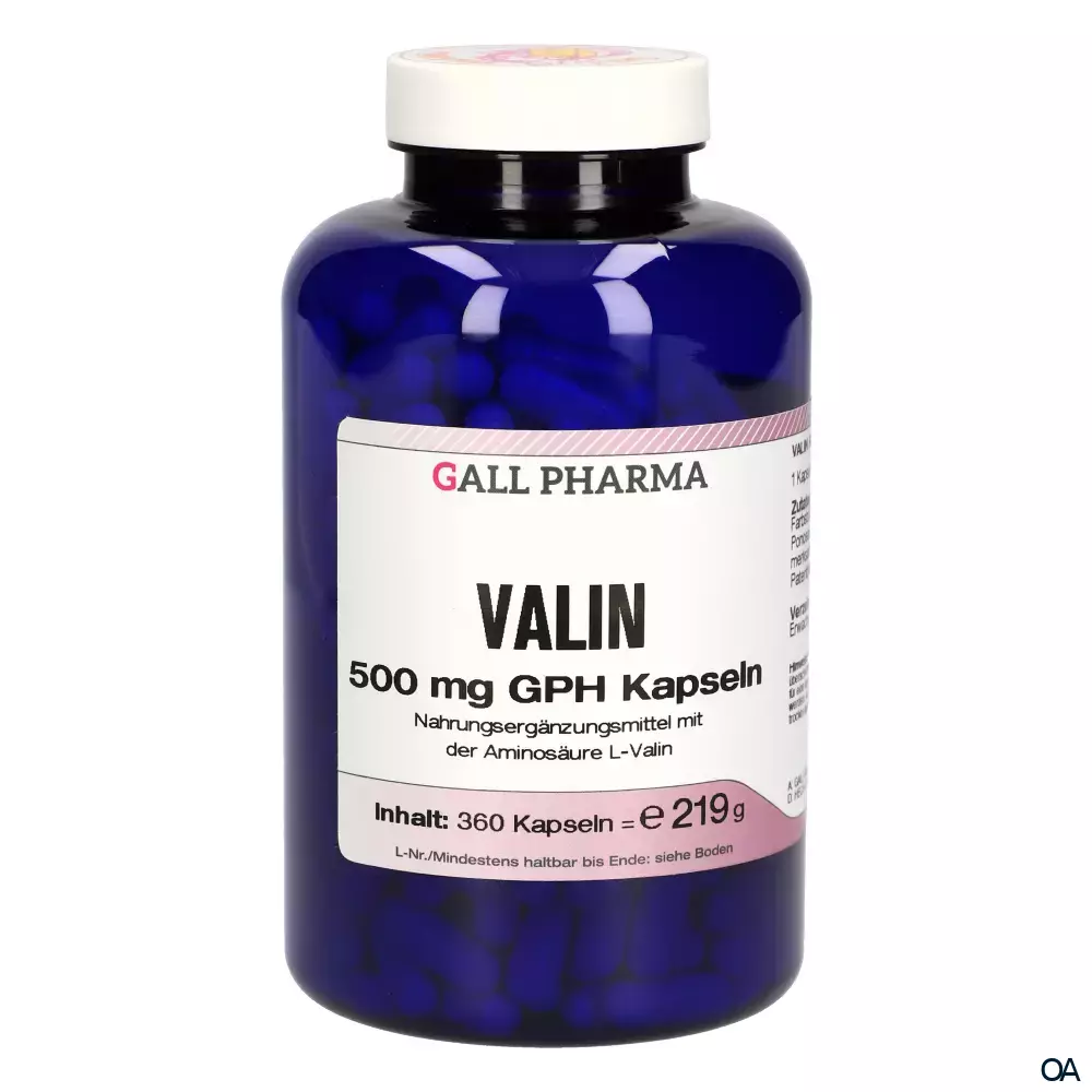 Gall Pharma Valin 500 mg Kapseln