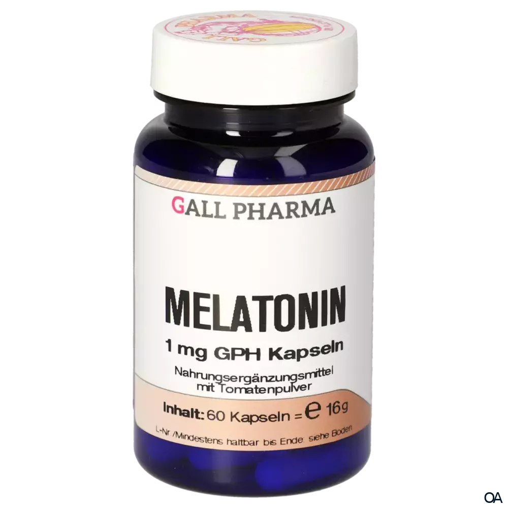 Gall Pharma Melatonin 1 mg Kapseln