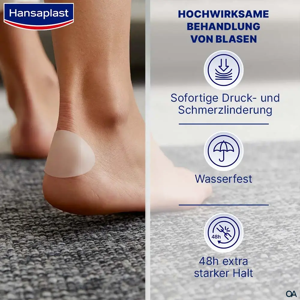 Hansaplast Blasen-Pflaster groß - Ferse