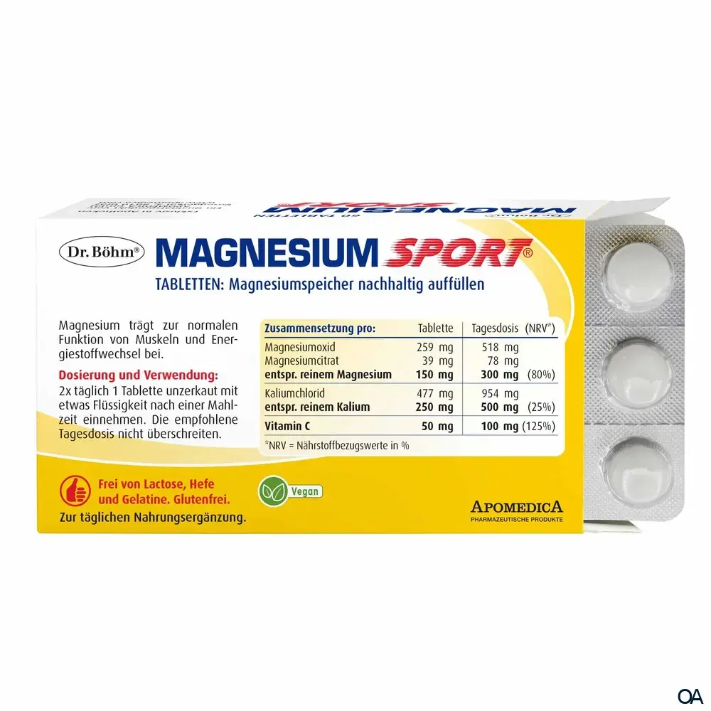 Dr. Böhm® Magnesium Sport® Tabletten