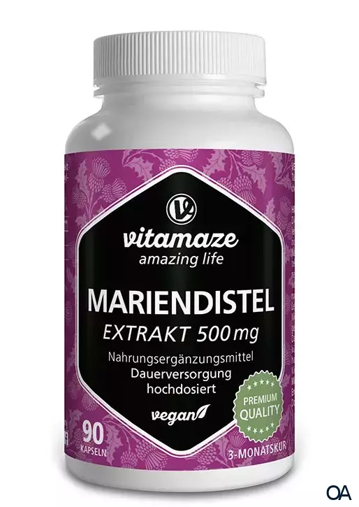Vitamaze Mariendistel Extrakt 500 mg Kapseln