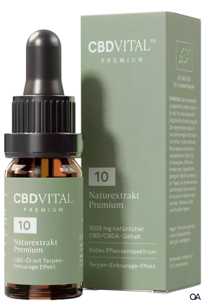 CBD VITAL Naturextrakt Premium Öl 10%