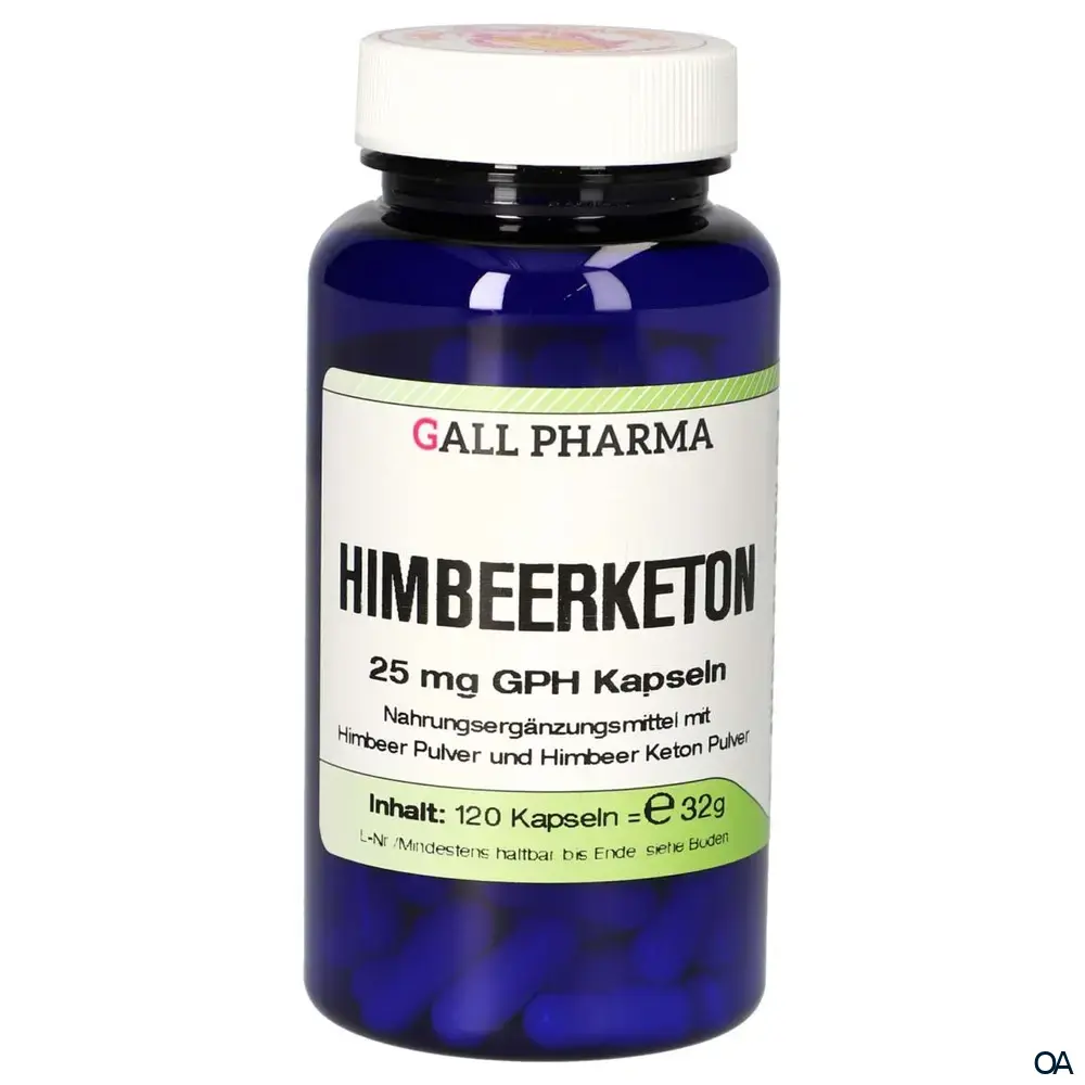 Gall Pharma Himbeerketon 25 mg Kapseln