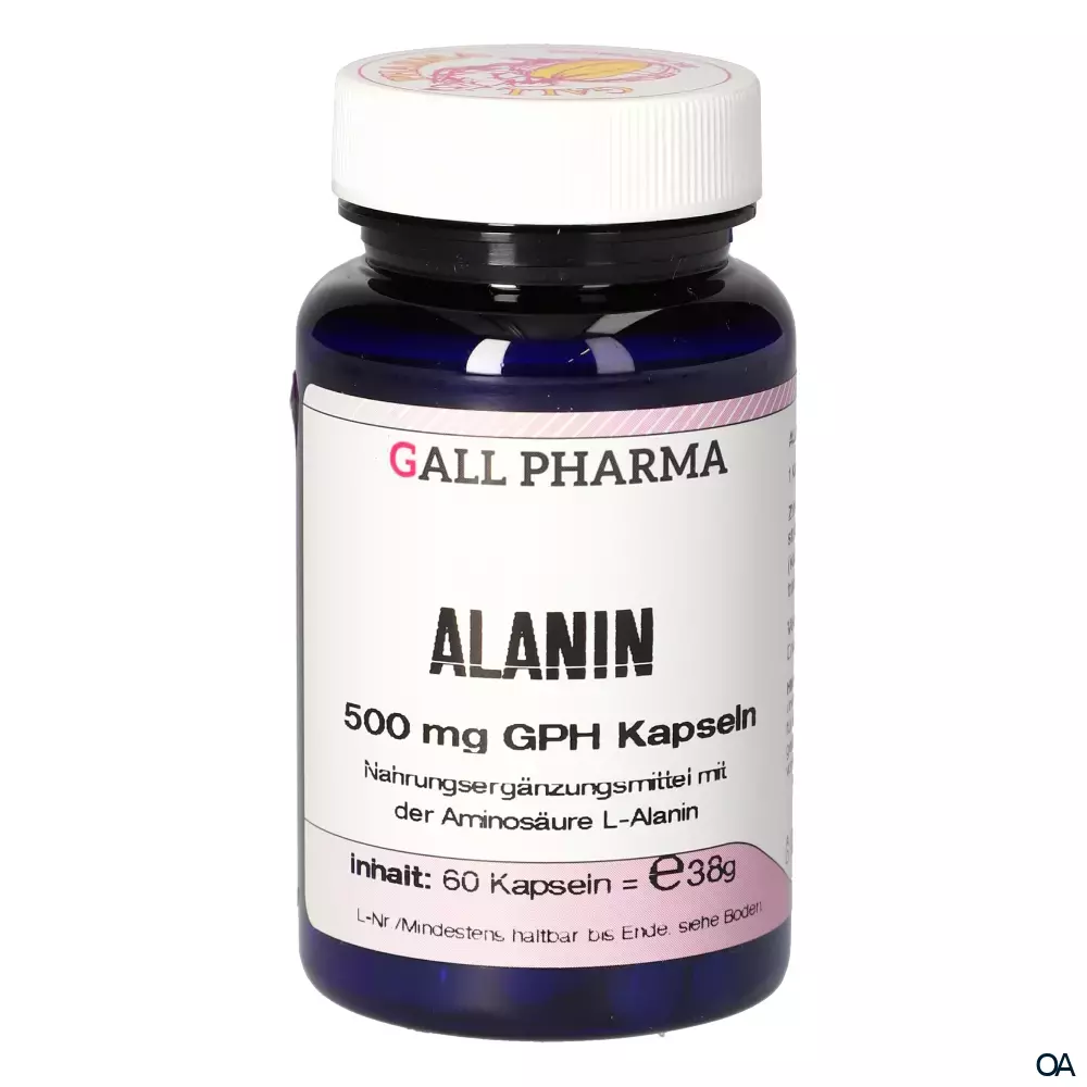 Gall Pharma Alanin 500 mg Kapseln