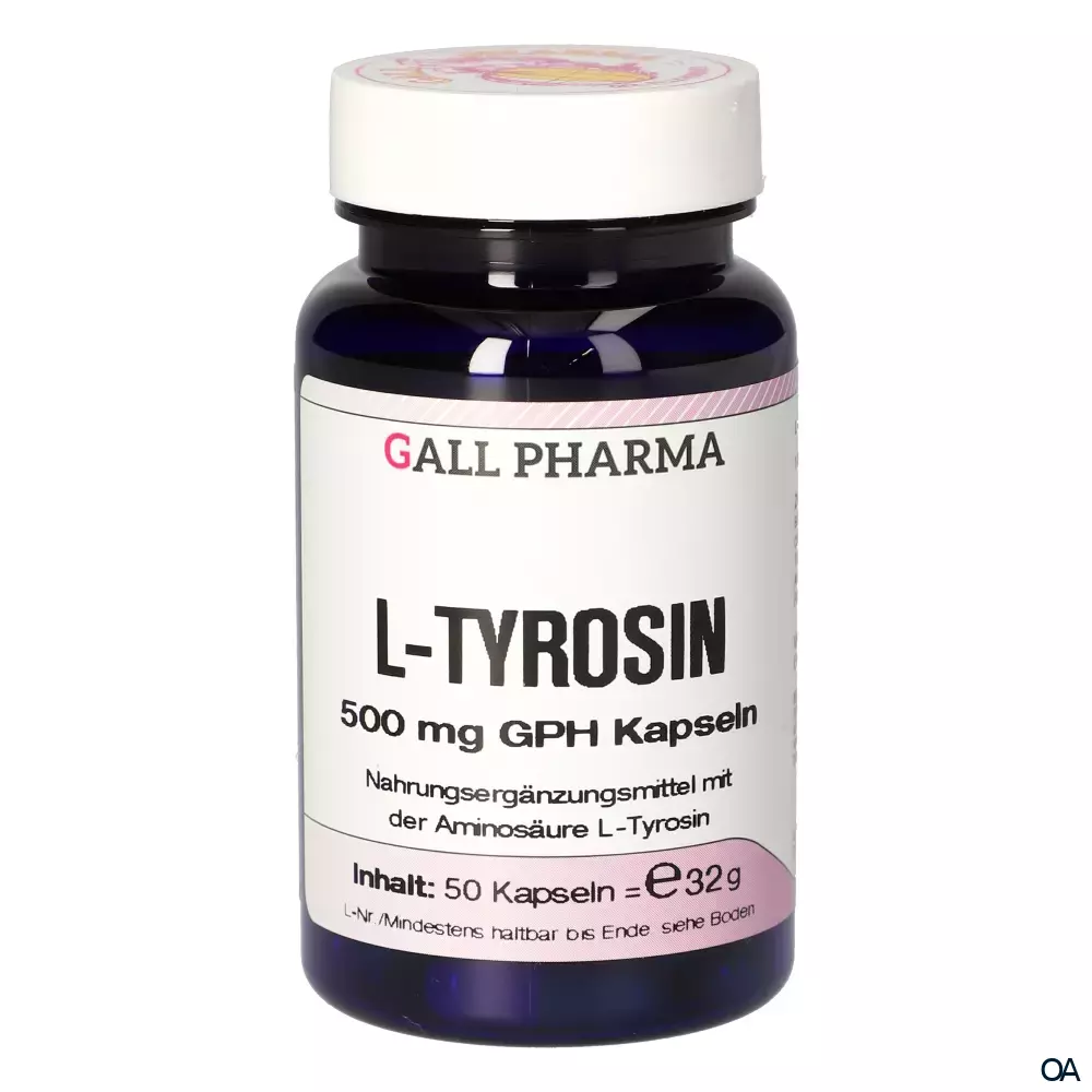 Gall Pharma L-Tyrosin 500 mg Kapseln