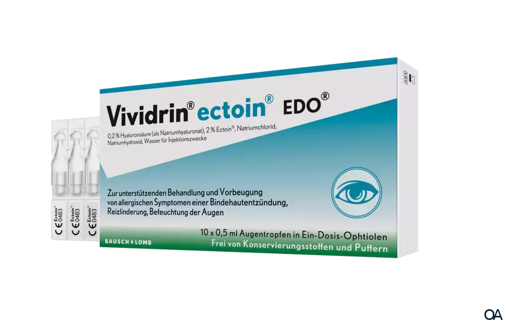 Vividrin ectoin EDO Augentropfen