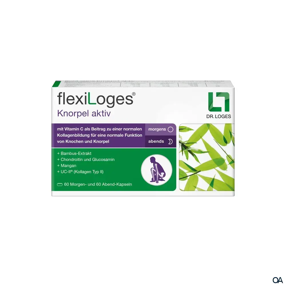 flexiLoges® Knorpel aktiv Kapseln 2 x 60