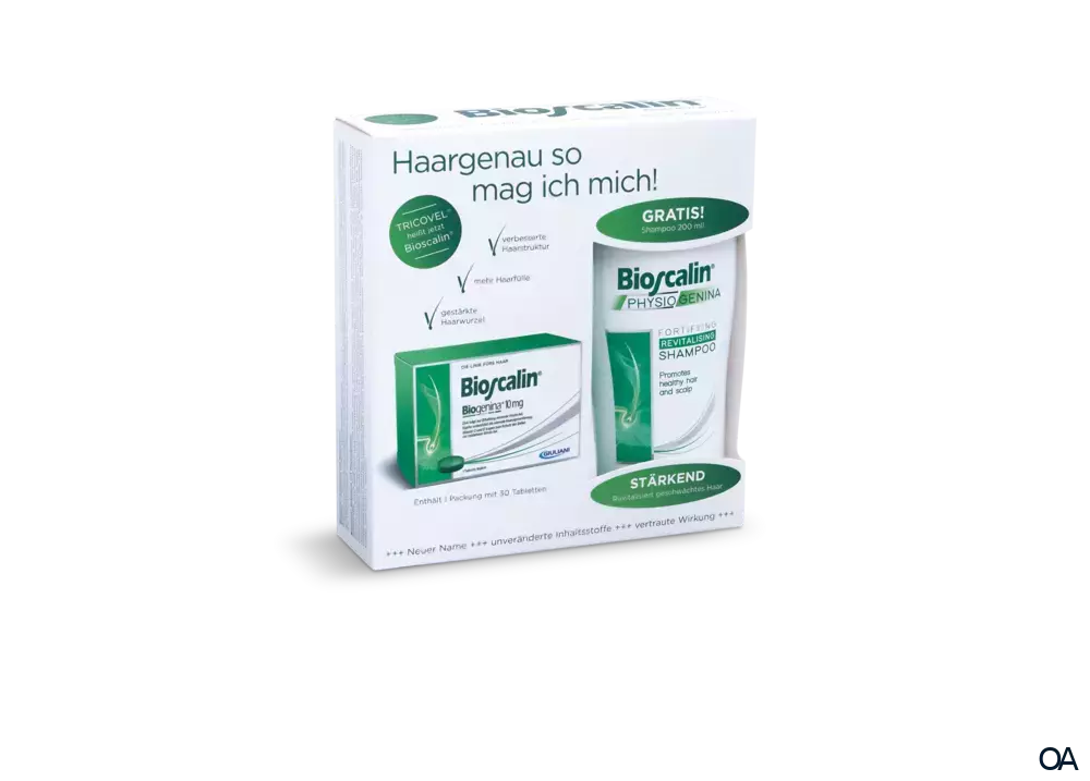 Bioscalin® Tabletten + Shampoo Set