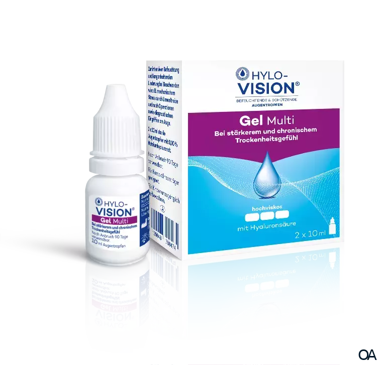 Hylo-Vision® Gel multi Augentropfen 2x10ML